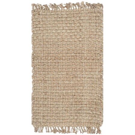 Safavieh Natural Fiber Hand Loomed Small Rectangle Rug- Natural- 4 x 6 ft. NF856A-4